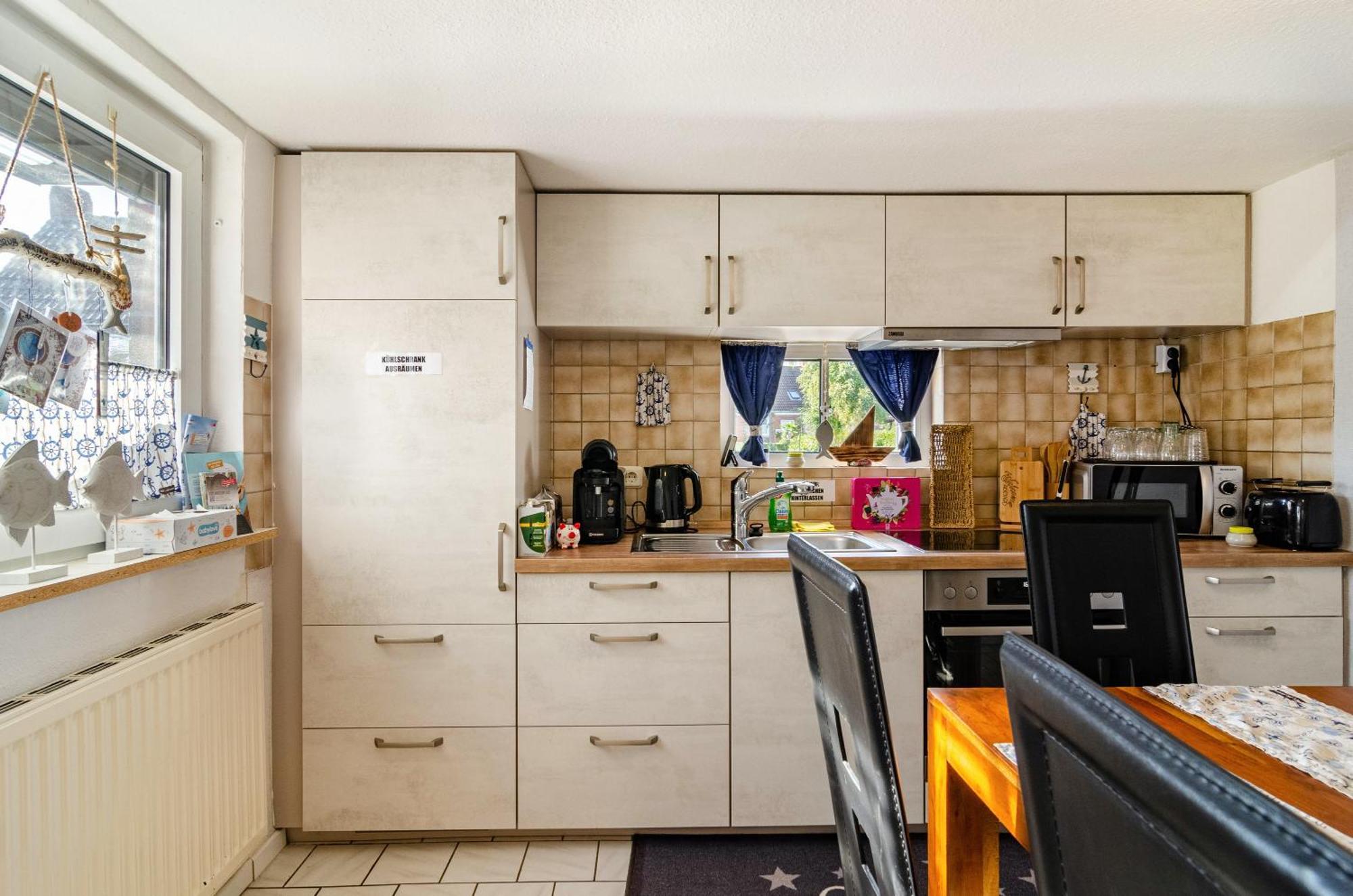 Ferienhaus Segelboot Krummhörn Esterno foto